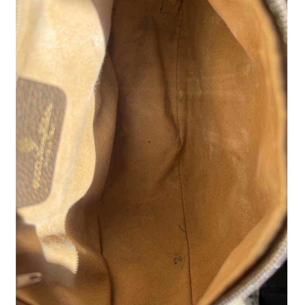 Vintage GUCCI Authentic Sherry GG Shoulder Bag Brown‎ Monogram Coated Canvas - Picture 6 of 13